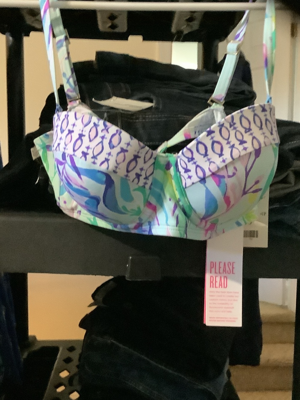 Lilly Pulitzer size 2 Leven bikini top, nwt‎